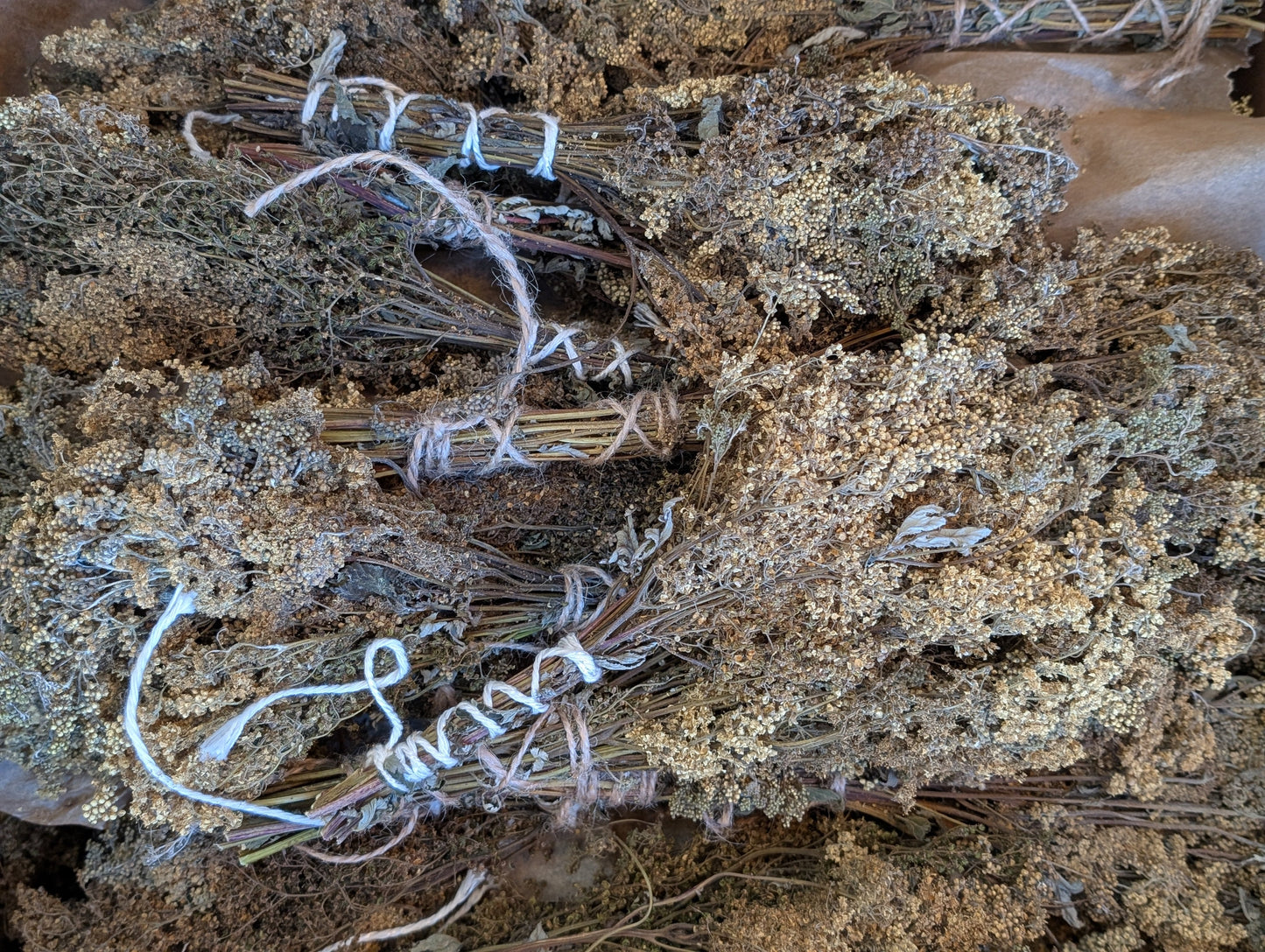 Meadowsweet whisk/bouquet, Lithuania herbs