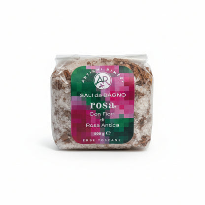 Antique Rose Bath Salts 500 GR, Tuscany herbs