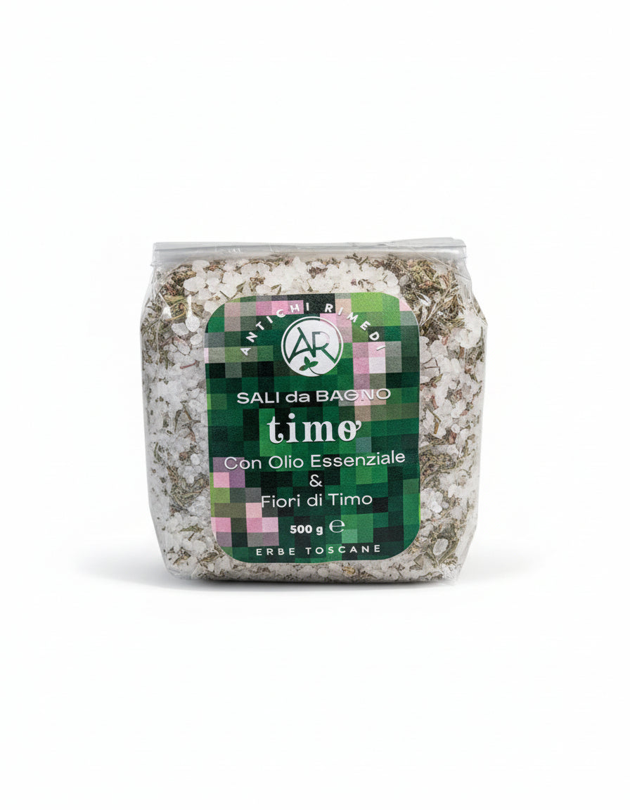 Thyme Bath salt 500 GR, Tuscany herbs