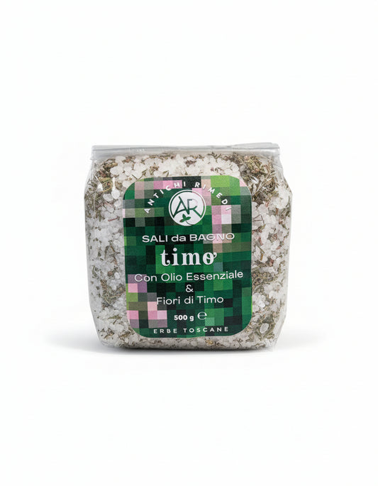 Thyme Bath salt 500 GR, Tuscany herbs