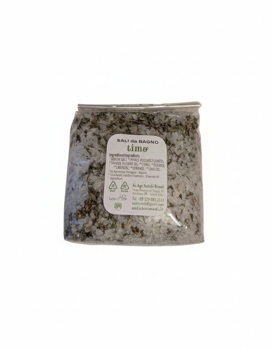 Thyme Bath salt 500 GR, Tuscany herbs