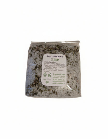 Thyme Bath salt 500 GR, Tuscany herbs